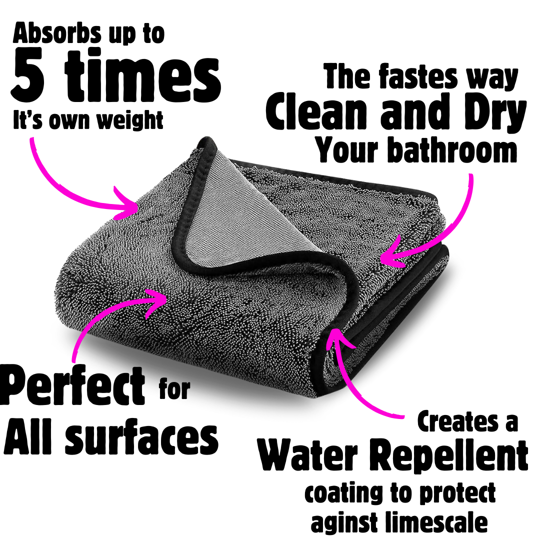 Clever Cloth™-XXL Bathroom Drying Cloth. (60x90cm)
